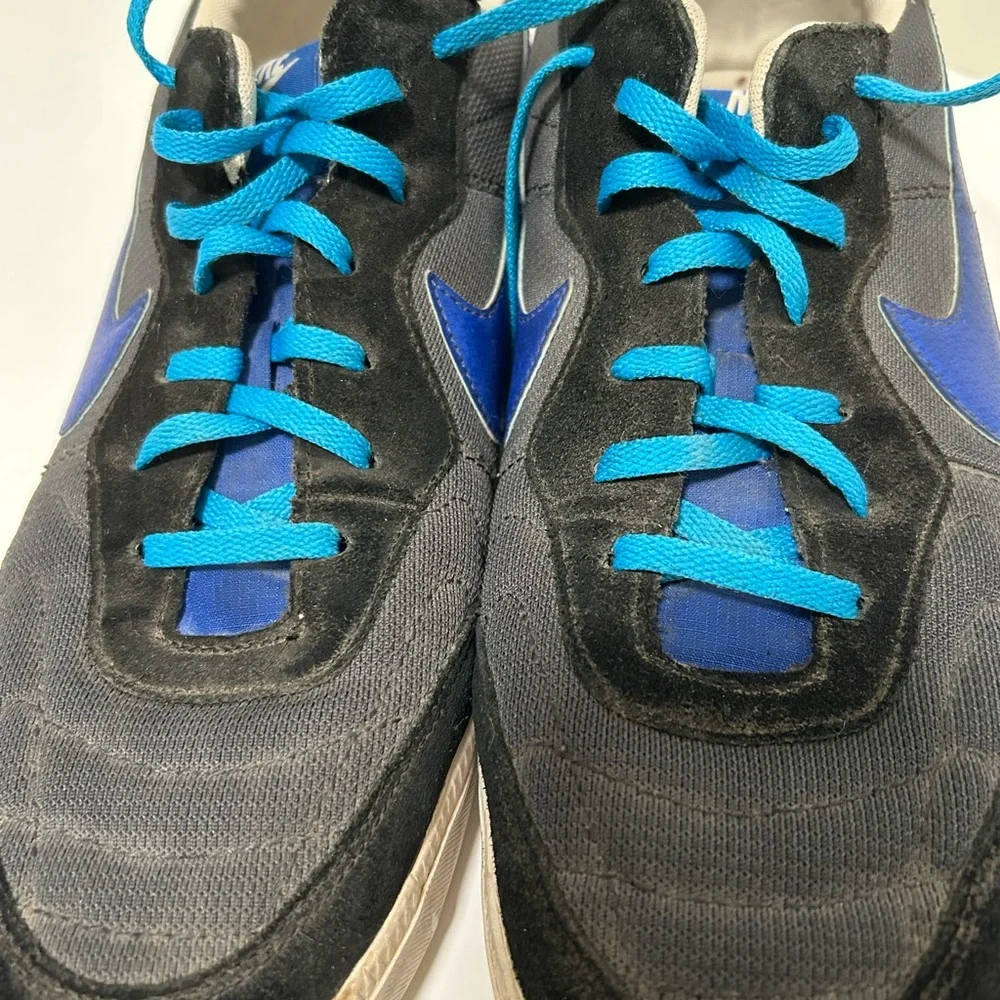 Nike Men’s Sneaker Black Blue Size 11.5